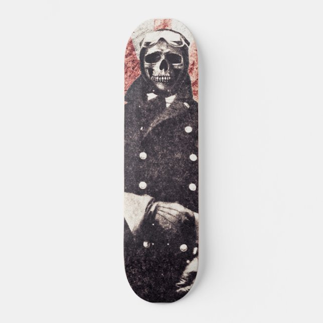 Schädelkamikaze Skateboard (Vorderseite)