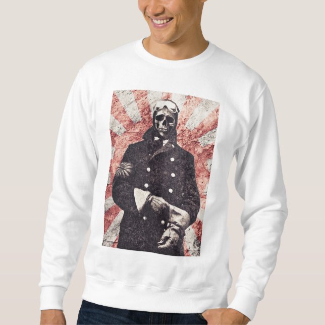 Schädelkamikaze Sweatshirt (Vorderseite)