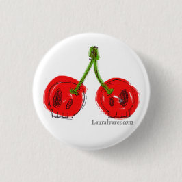 Schädelkirschen Button