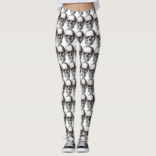 Schädelknochen Leggings