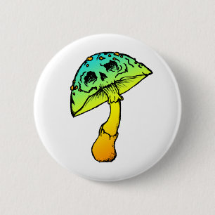 Schädelknopf Button