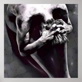 Schädelkörper Poster