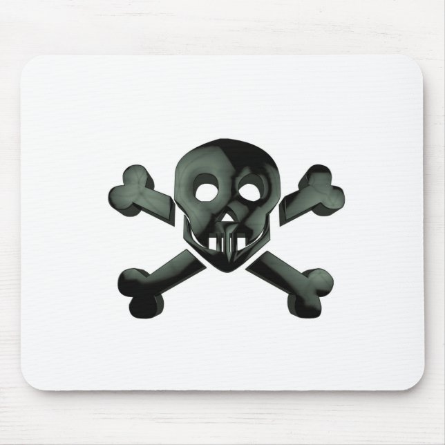 Schädelkreuze Mousepad (Vorne)