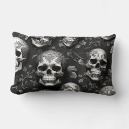 Schädelleder Lendenkissen