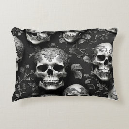 Schädelleder und mysteriös dekokissen