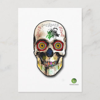 Schädelmexikan Postkarte