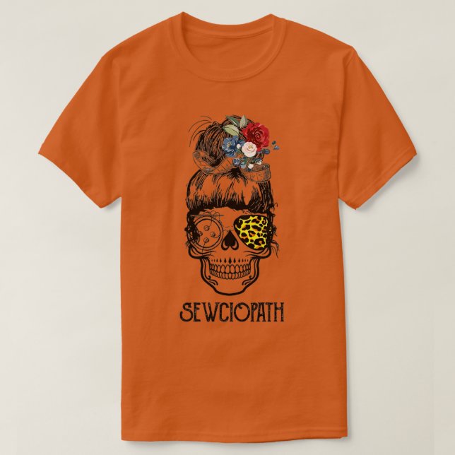 Schädelnähte Sewciopath T-Shirt (Design vorne)