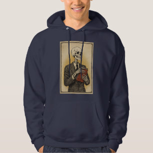 Schädelporträt Hoodie