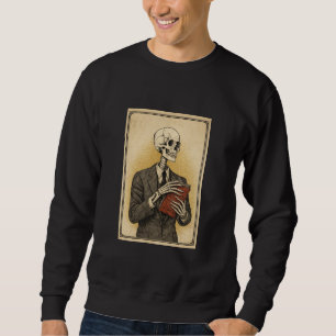 Schädelporträt Sweatshirt
