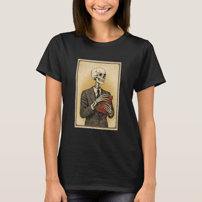 Schädelporträt T-Shirt (Vorderseite)
