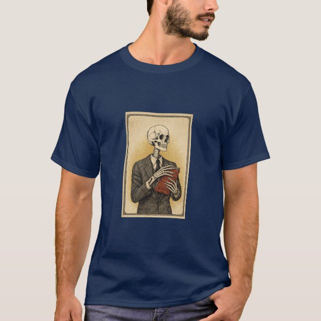 Schädelporträt T-Shirt (Vorderseite)