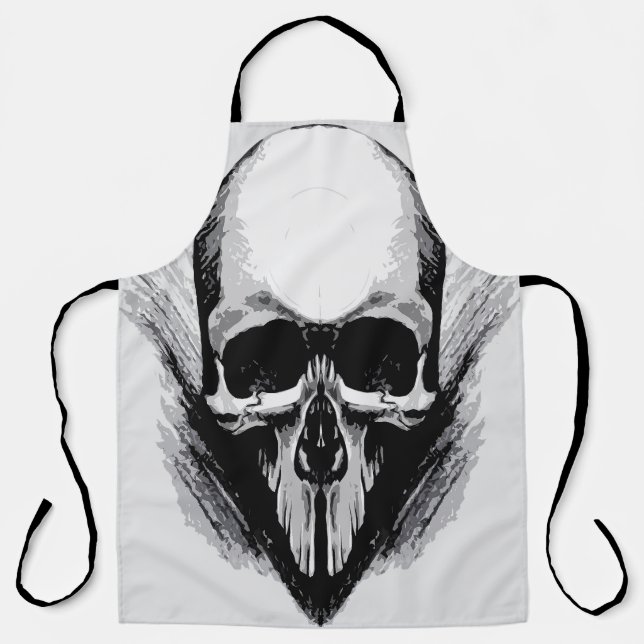 Schädelposter Schürze (Vorderseite)