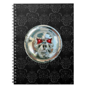 SCHÄDELREITER DAMAST NOTIZBLOCK