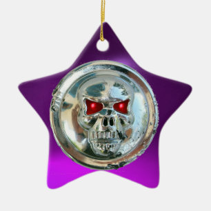 SCHÄDELREITER KERAMIKORNAMENT