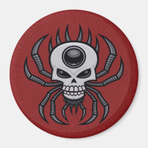 Schädelspinne Magnet