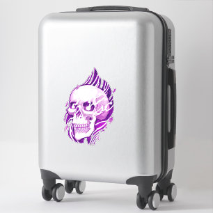 Schädeltätowierung japanischer Stil Aufkleber