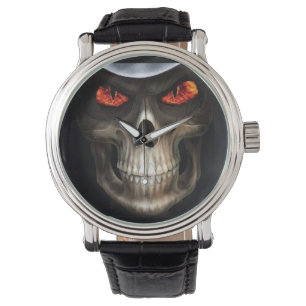 Schädeltelefon Armbanduhr
