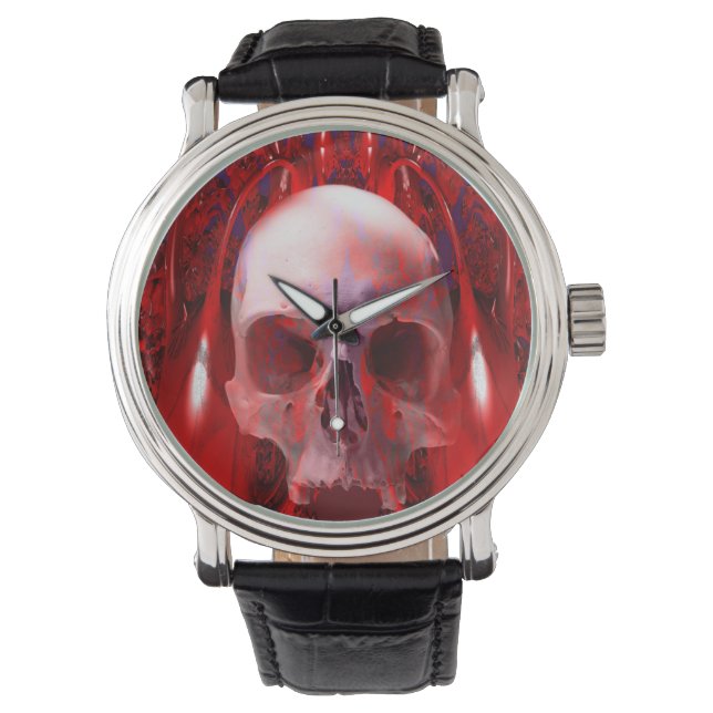 Schädeltransfusion Armbanduhr (Vorderseite)