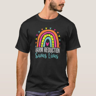 Schadensminderung Rette Leben inspirierende Redewe T-Shirt