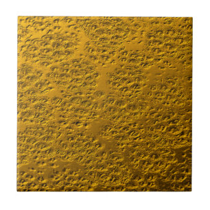 Schädigendes Goldmetall Fliese
