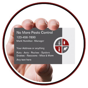 Schädliche Kontrolle Moderne, auslaufende Visitenk Visitenkarte