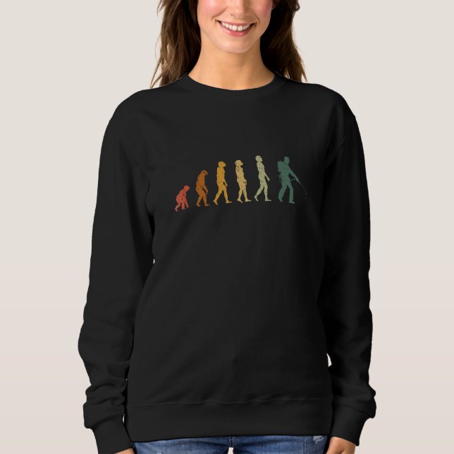 Schädlingsbekämpfer Evolution Insektenjagd Schädli Sweatshirt (Vorderseite)