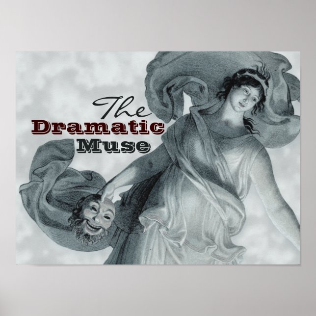 Schadow The Dramatic Muse CC0396 Poster (Vorne)