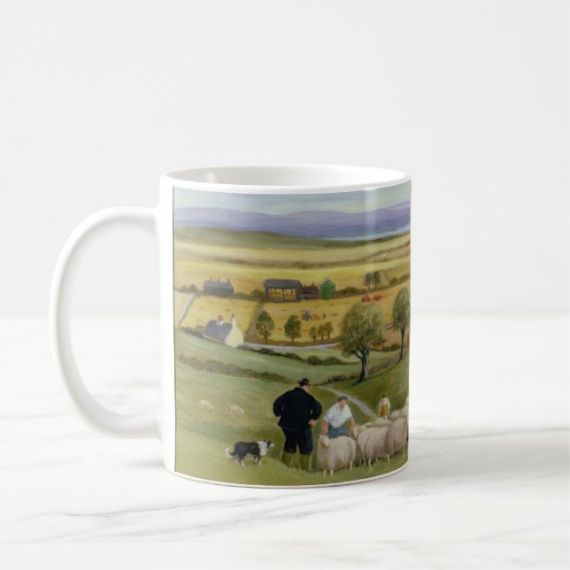 Schaf-Bauers-Insel von Sheppey Tasse (Links)