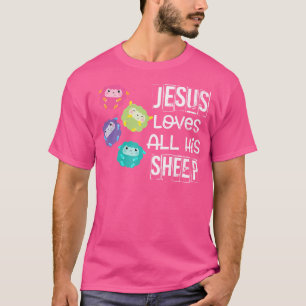 Schaf Christentum Gott retten Jesus T-Shirt