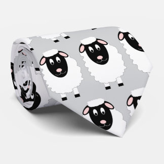 Schaf Design Krawatte