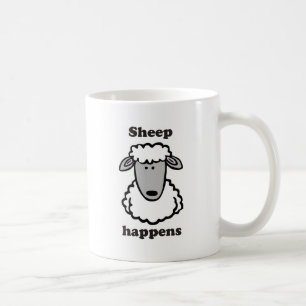 Schaf geschieht tasse