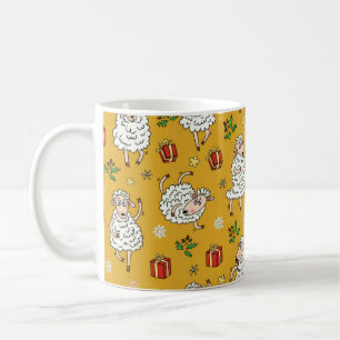 Schaf Hintergrund Vintage Kaffeetasse