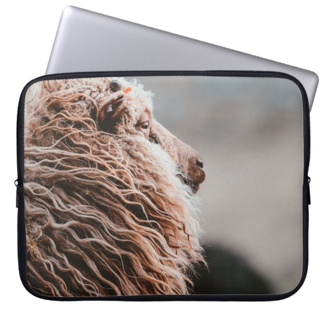 SCHAF LAPTOPSCHUTZHÜLLE (Vorderseite)