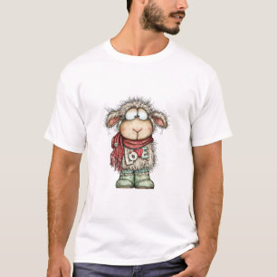 Schaf mit inspiriertem Geschenkdesign T-Shirt