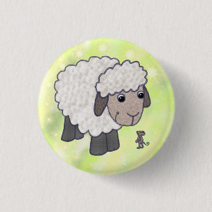 Schaf mit Maus Button