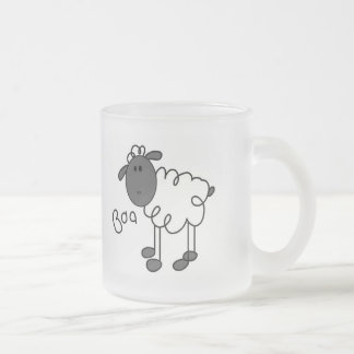 Schaf sagt Blöken-T-Shirts und Geschenke Mattglastasse