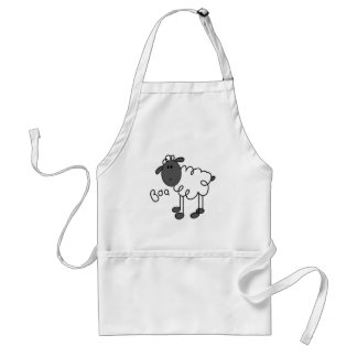 Schaf sagt Blöken-T-Shirts und Geschenke Schürze