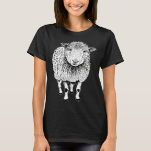 Schaf Skizze T-Shirt