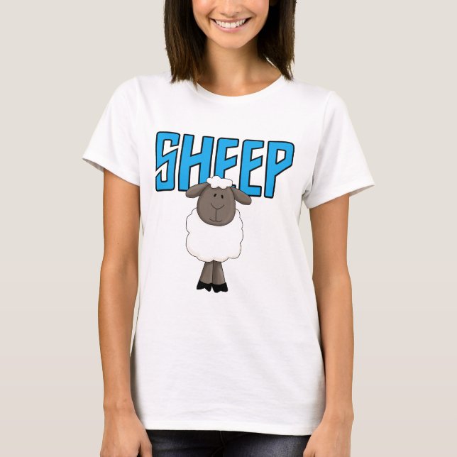 Schaf-T-Shirts und Geschenke T-Shirt (Vorderseite)