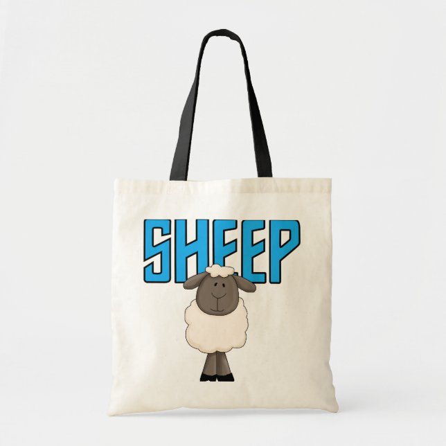 Schaf-T-Shirts und Geschenke Tragetasche (Vorne)