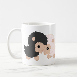 Schaf-Tasse - Weiß 11-Unze-klassische weiße Tasse