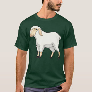 Schaf Tiere retro T-Shirt