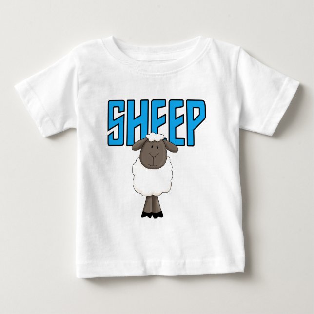 Schaf- und Geschenke Baby T-shirt (Vorderseite)