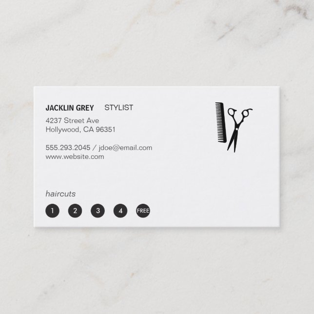 Schaf- und Kammkarton (Lochkarte 5) Treuekarte (Vorderseite)