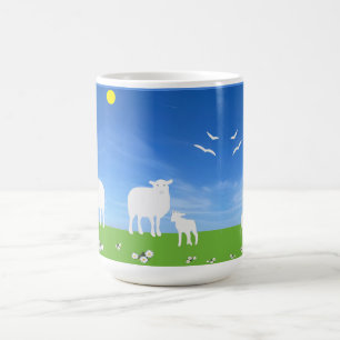 Schaf und Lamm Kaffeetasse