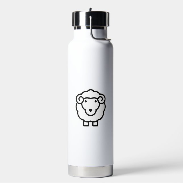 Schaf-Wasserflaschen Trinkflasche (Links)