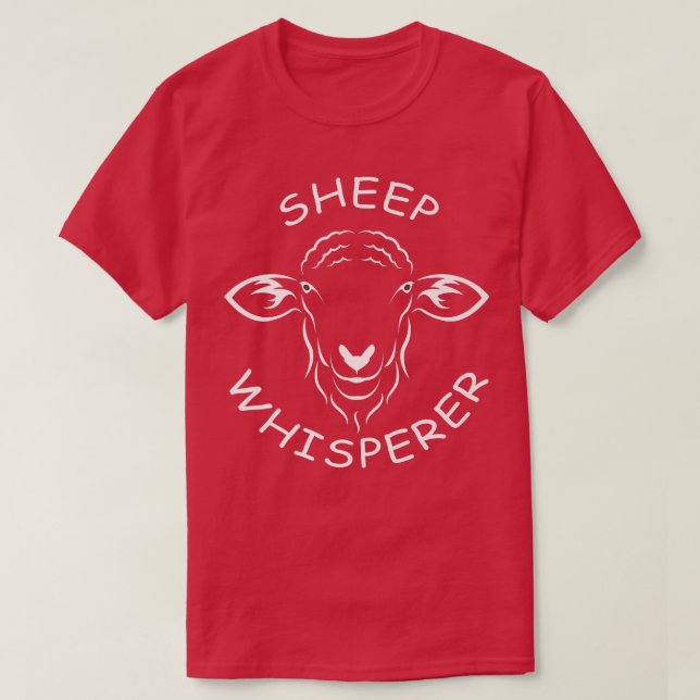 Schaf-Whisperschaf-Bauer Bio Bauer T-Shirt (Design vorne)