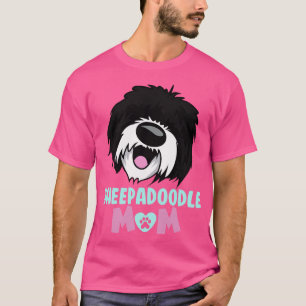 Schafadle Mama Adorable Sheepadle Mutter Hunde Lie T-Shirt
