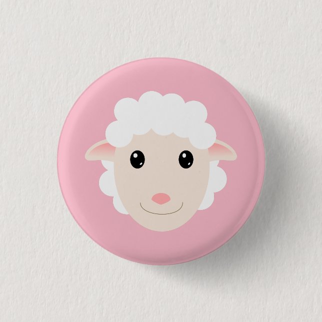 Schafe Button (Vorderseite)