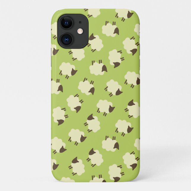 Schafe Case-Mate iPhone Hülle (Rückseite)